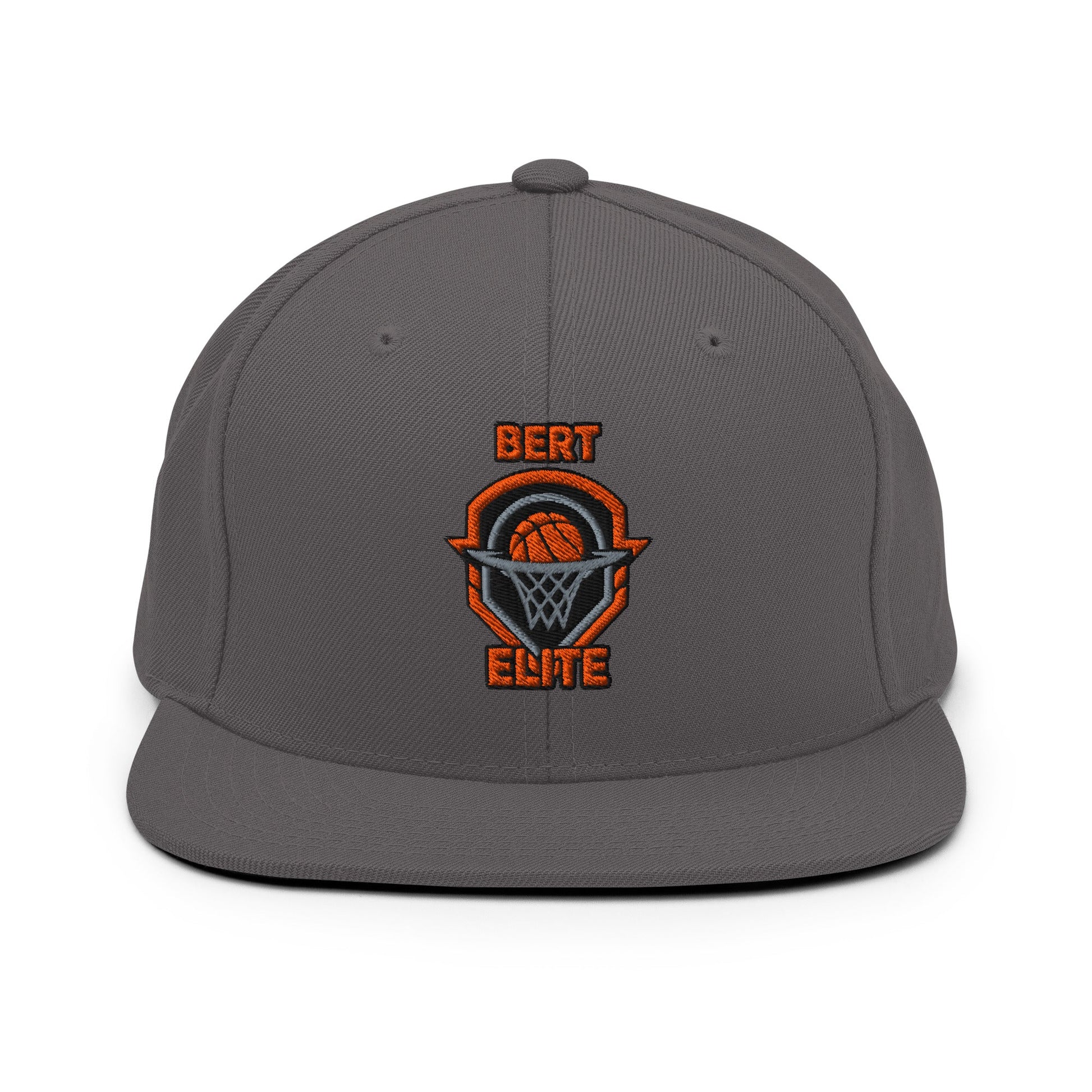 Snapback Hat | Bert Elite AAU | Hoop Badge Logo