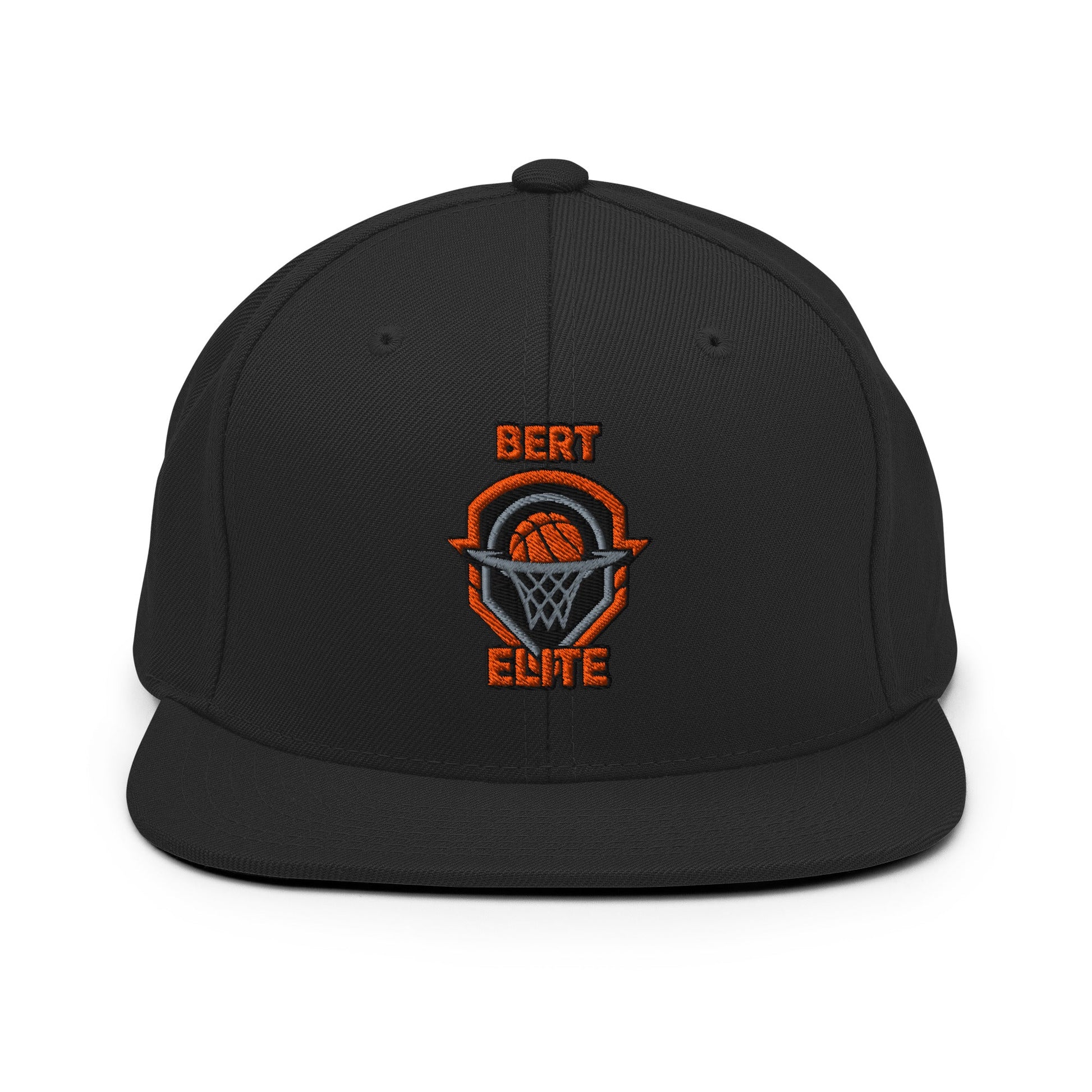 Snapback Hat | Bert Elite AAU | Hoop Badge Logo