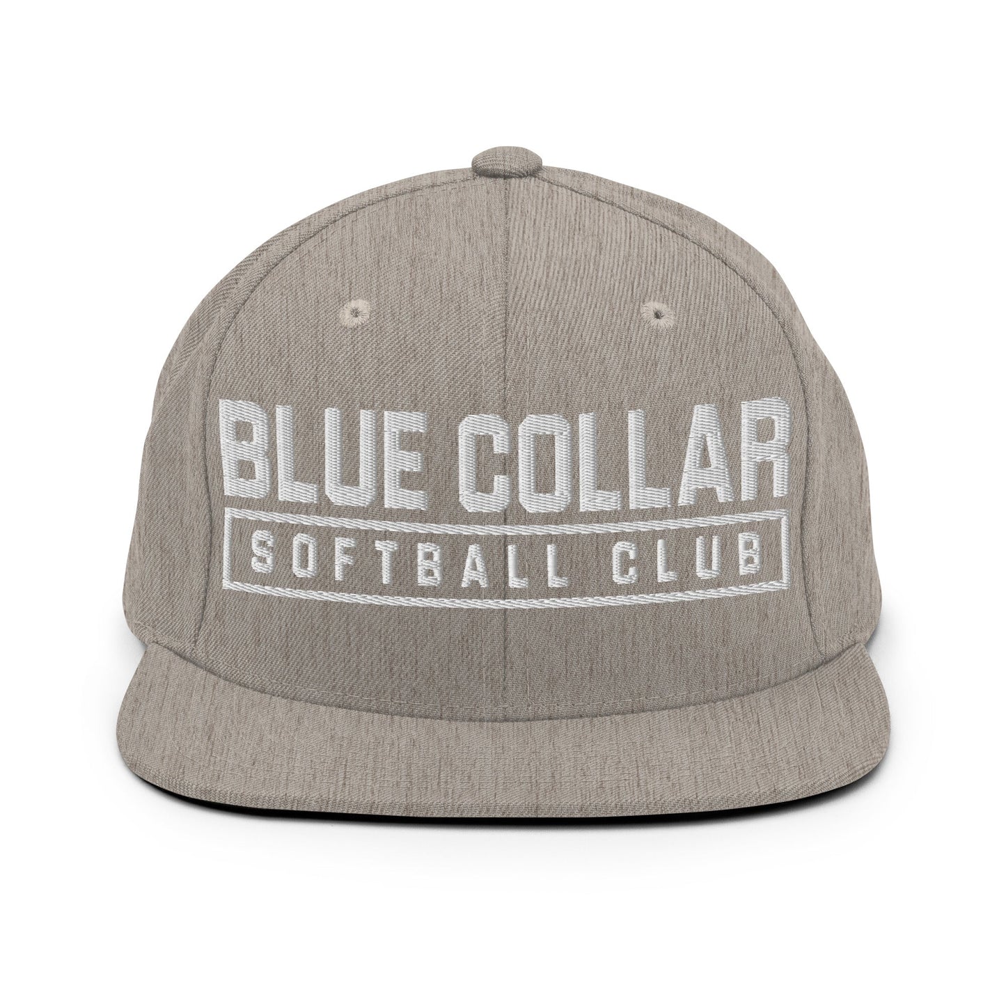 Snapback Hat | Blue Collar Softball 2034 | Vanguard Logo