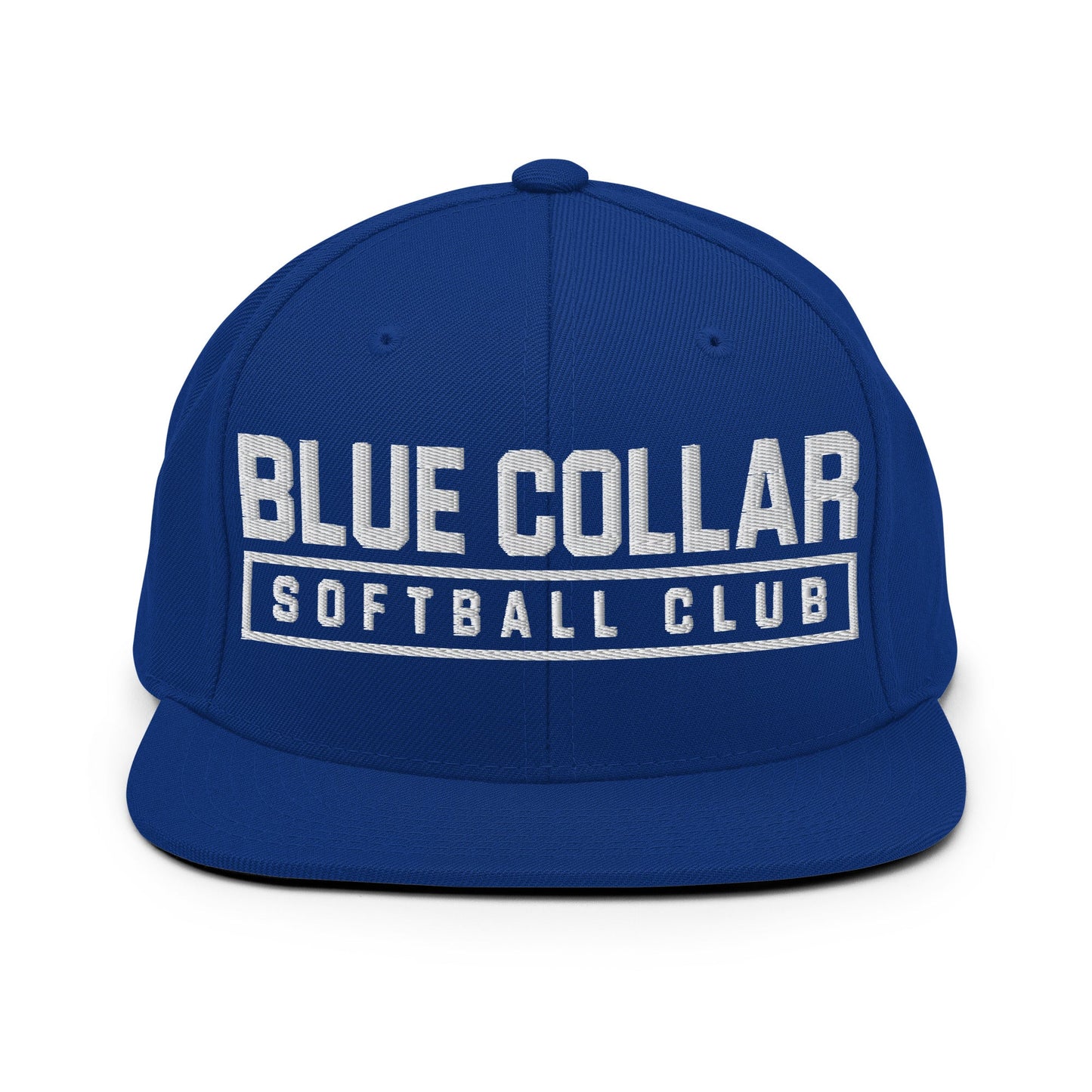Snapback Hat | Blue Collar Softball 2034 | Vanguard Logo