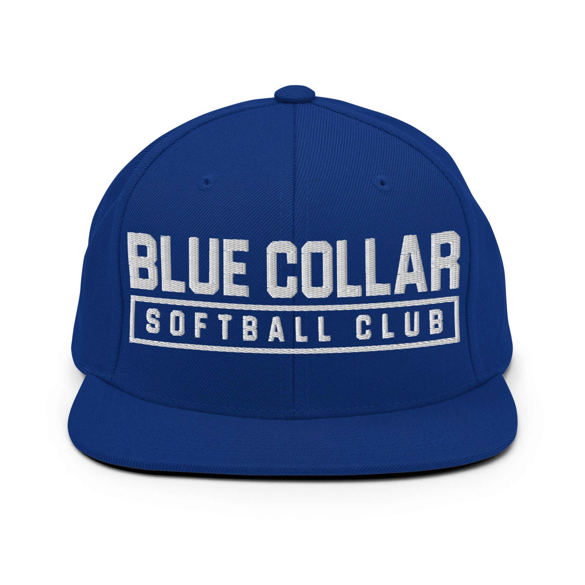 Snapback Hat | Blue Collar Softball 2034 | Vanguard Logo