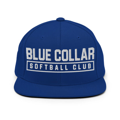Snapback Hat | Blue Collar Softball 2034 | Vanguard Logo