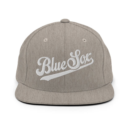 Snapback Hat | Blue Sox | Script Logo