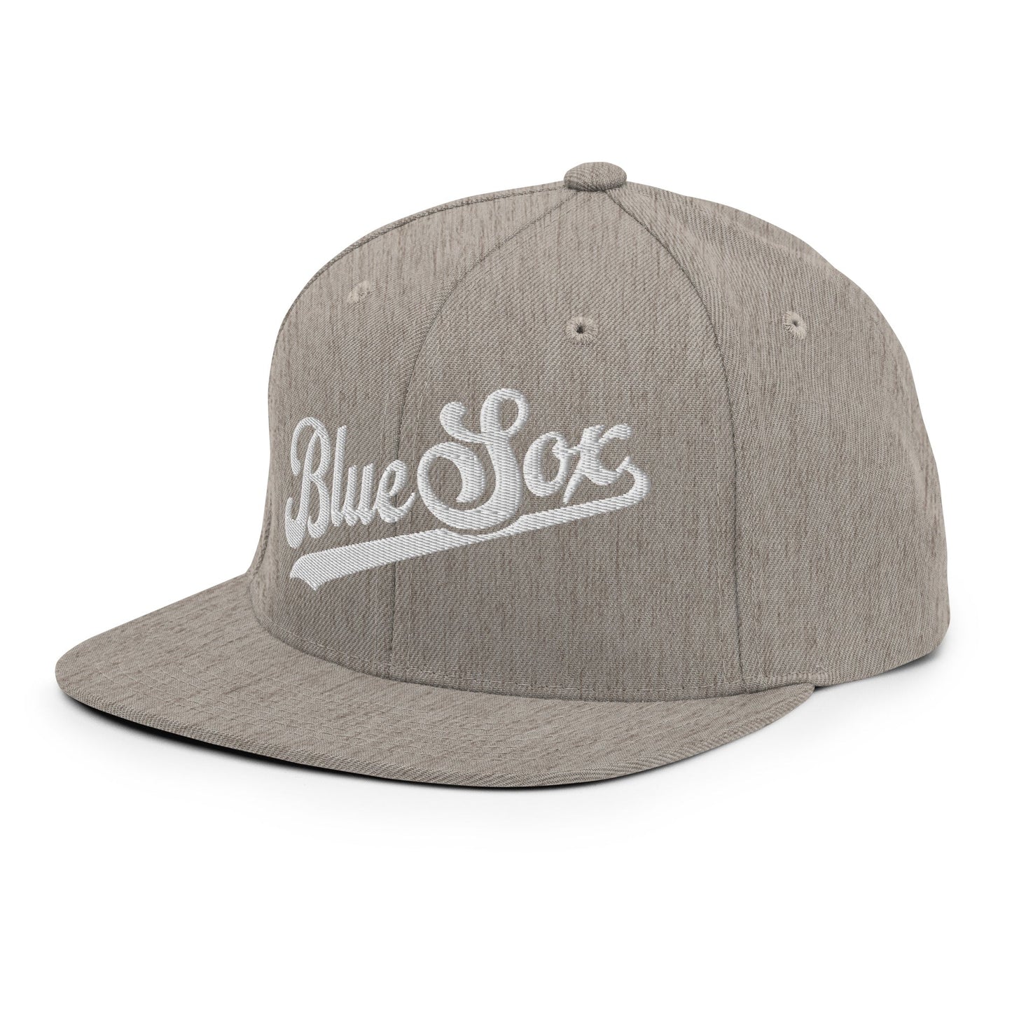 Snapback Hat | Blue Sox | Script Logo