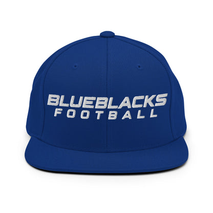 Snapback Hat | Blueblacks Football Club | Modern Script Logo