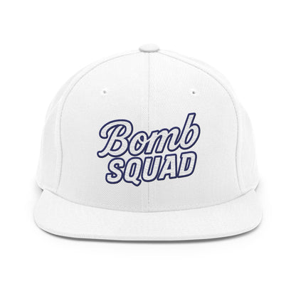 Snapback Hat | Bomb Squad Baseball | Alt Script Logo