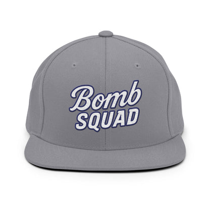 Snapback Hat | Bomb Squad Baseball | Alt Script Logo