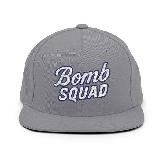 Snapback Hat | Bomb Squad Baseball | Alt Script Logo