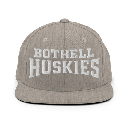 Snapback Hat | Bothell Huskies Youth Basketball | Script Logo