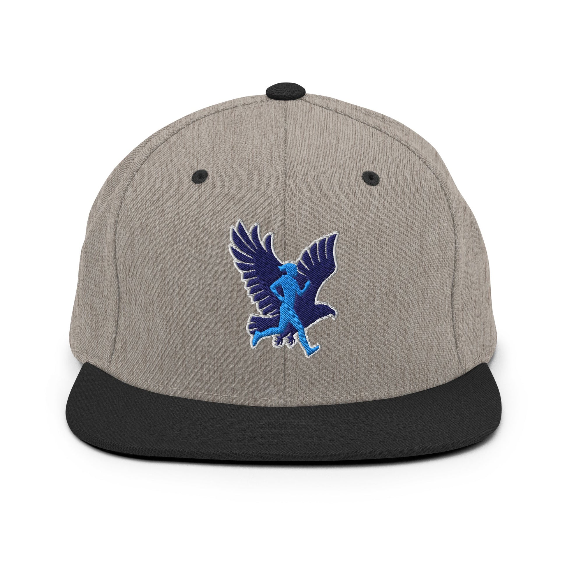 Snapback Hat | Bowdoinham Rebel Runners | Emblem Logo