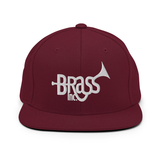 Snapback Hat | Brass Inc. | Modern Script Logo