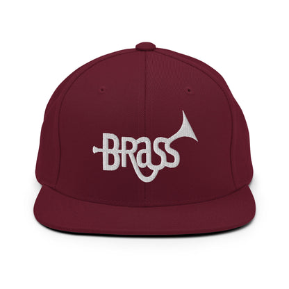 Snapback Hat | Brass Inc. | Script Logo