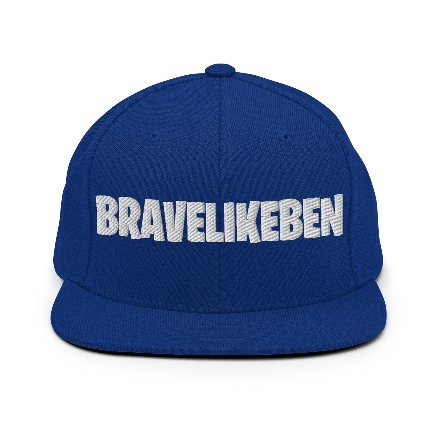 Snapback Hat | Brave Like Ben | Valor Lettering Logo