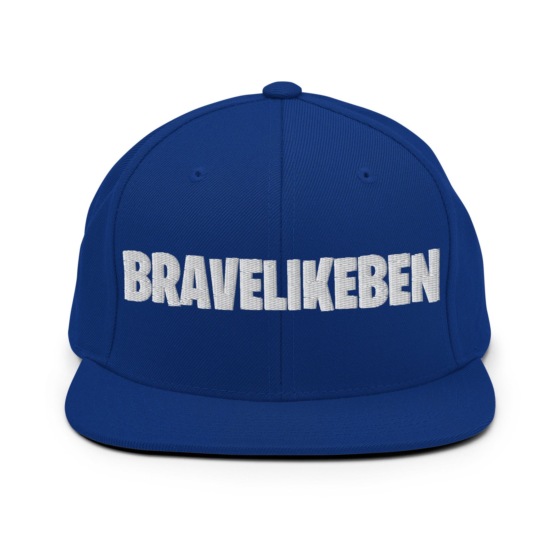 Snapback Hat | Brave Like Ben | Valor Lettering Logo