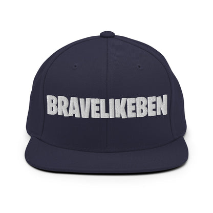 Snapback Hat | Brave Like Ben | Valor Lettering Logo