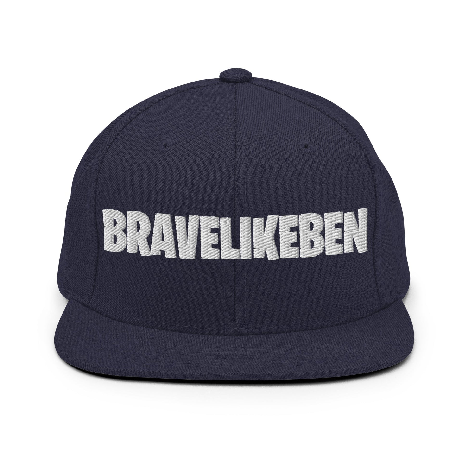 Snapback Hat | Brave Like Ben | Wordmark Logo