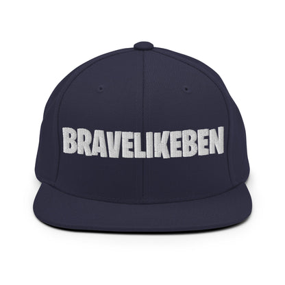 Snapback Hat | Brave Like Ben | Wordmark Logo