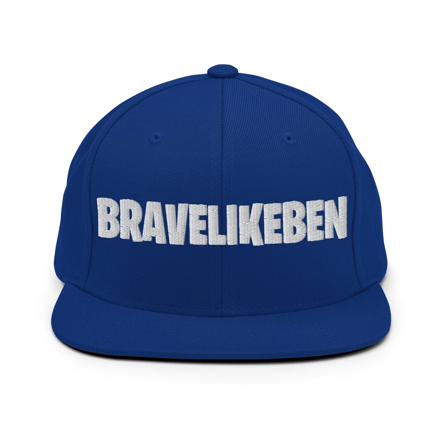 Snapback Hat | Brave Like Ben | Wordmark Logo