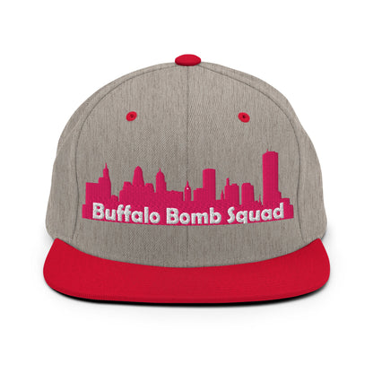 Snapback Hat | Buffalo Bomb Squad | Skyline Logo