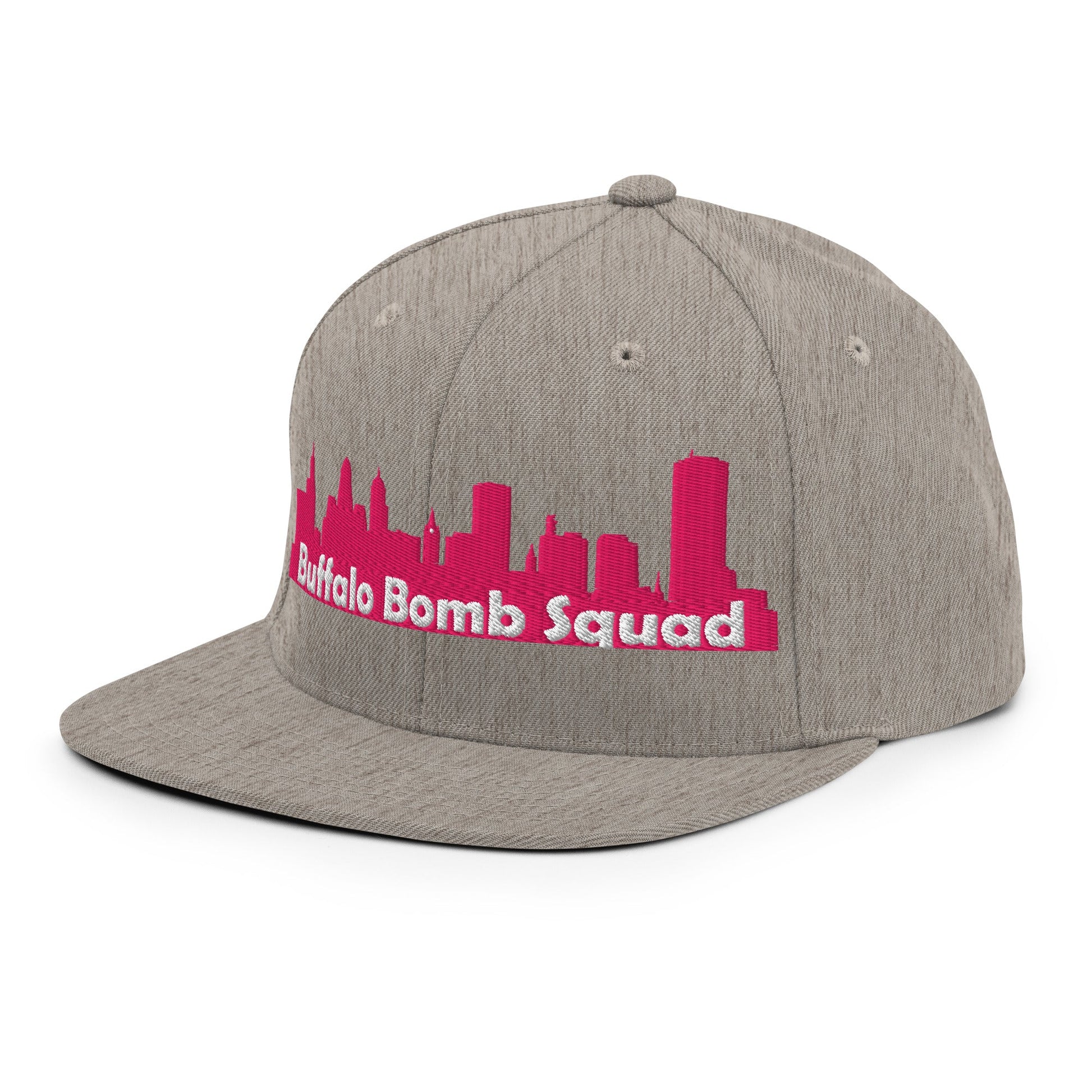 Snapback Hat | Buffalo Bomb Squad | Skyline Logo
