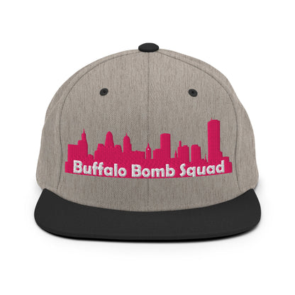 Snapback Hat | Buffalo Bomb Squad | Skyline Logo