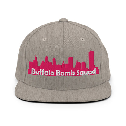 Snapback Hat | Buffalo Bomb Squad | Skyline Logo