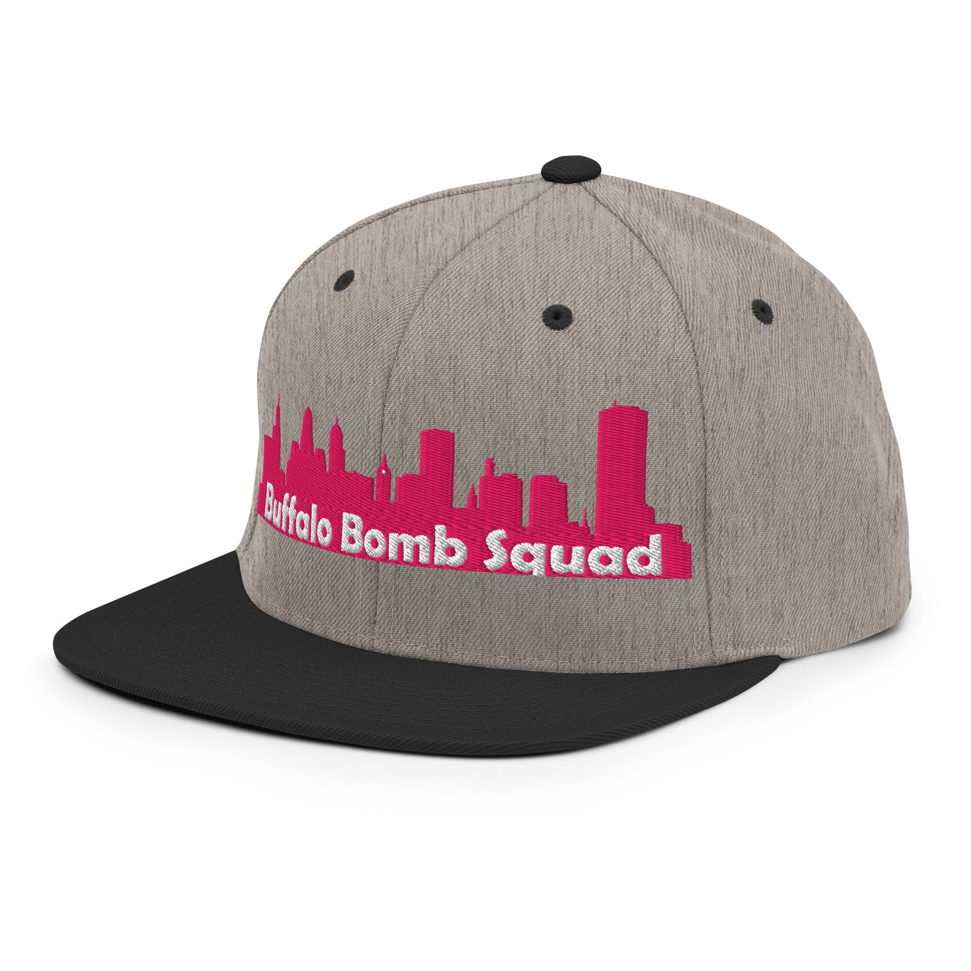 Snapback Hat | Buffalo Bomb Squad | Skyline Logo