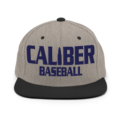 Snapback Hat | Caliber Baseball | Varsity Script Logo