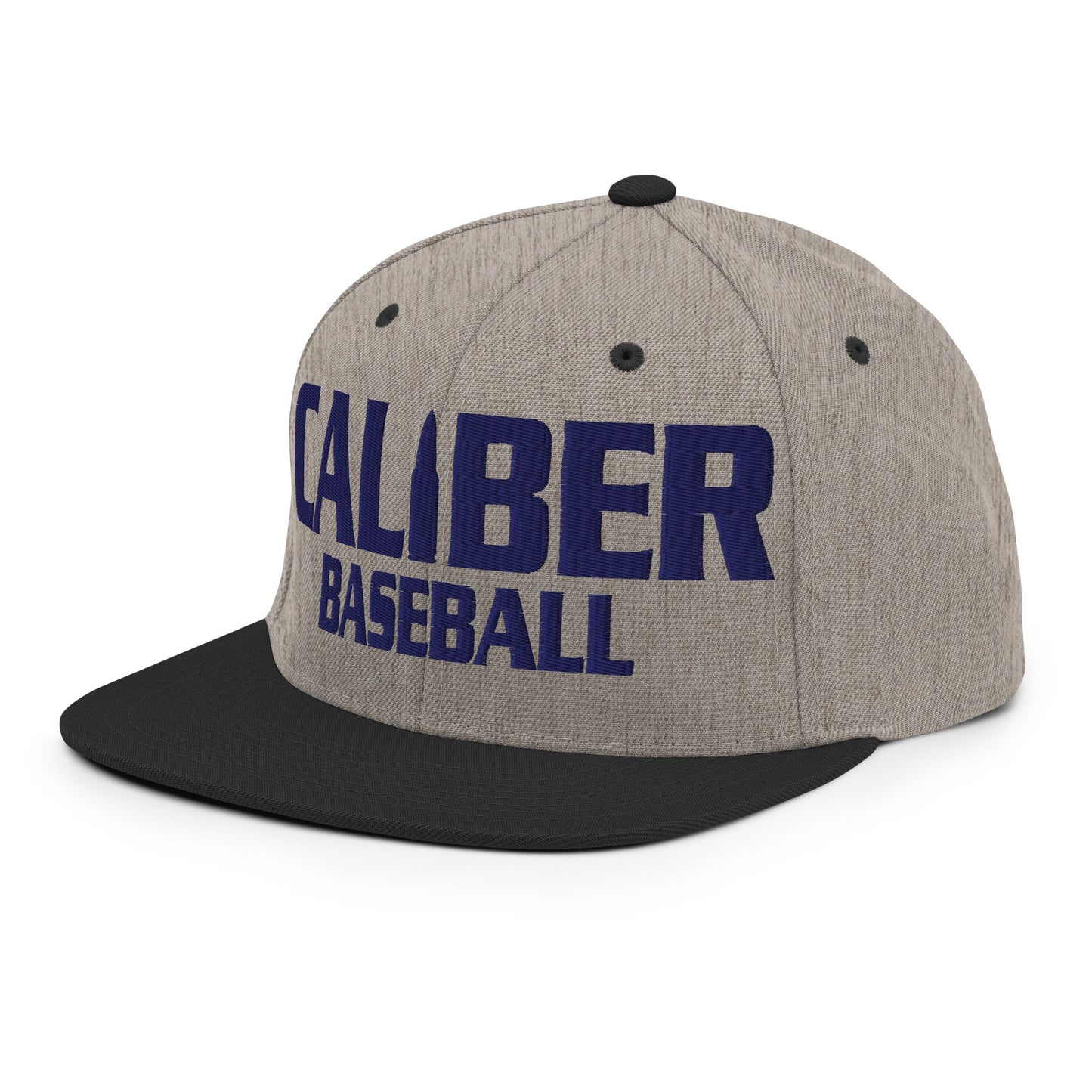 Snapback Hat | Caliber Baseball | Varsity Script Logo