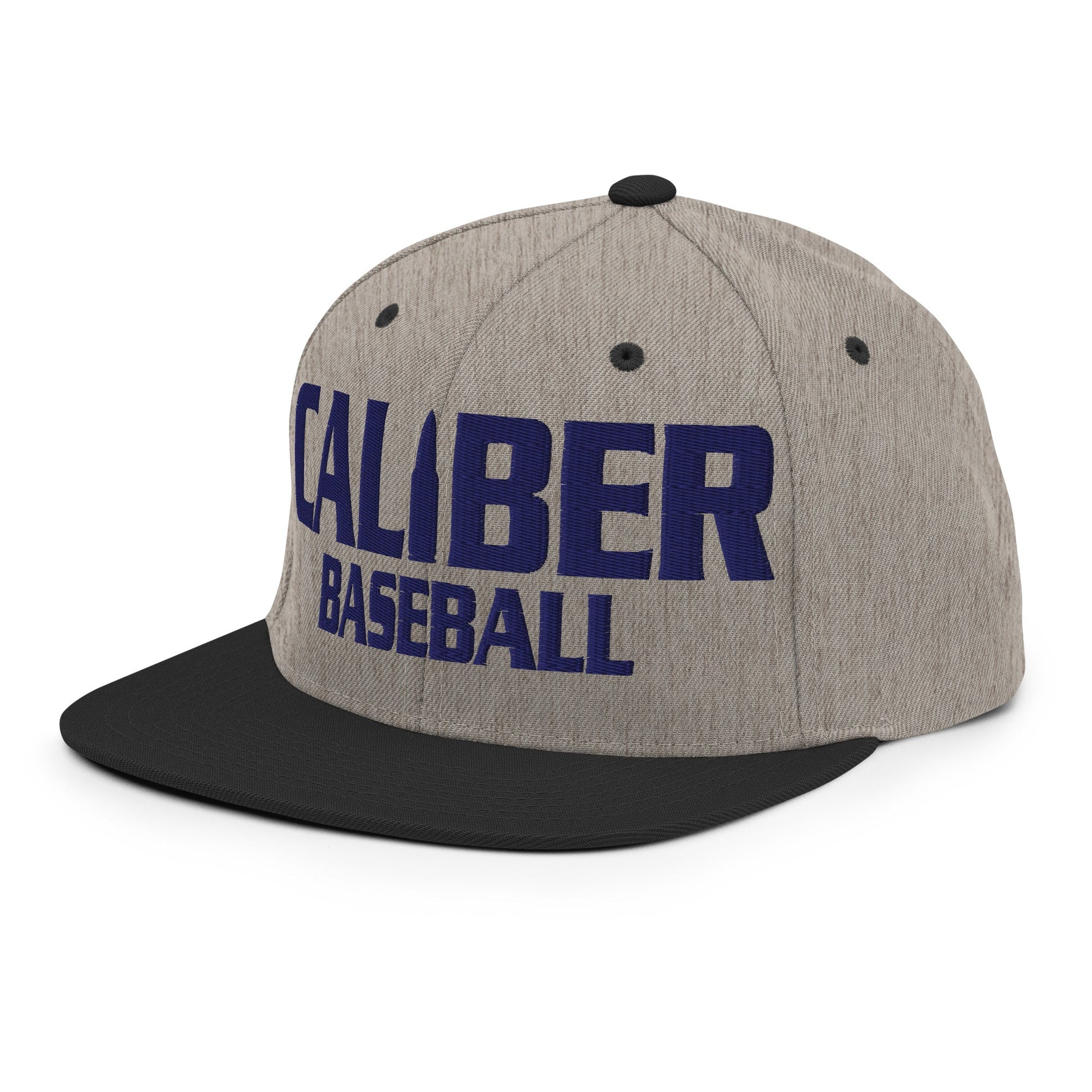 Snapback Hat | Caliber Baseball | Varsity Script Logo