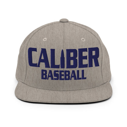 Snapback Hat | Caliber Baseball | Varsity Script Logo