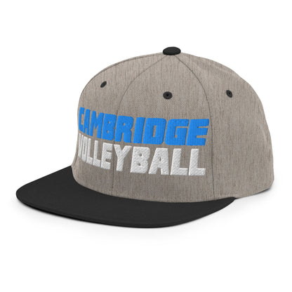 Snapback Hat | Cambridge Volleyball | Modern Logo