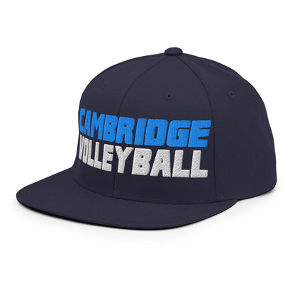 Snapback Hat | Cambridge Volleyball | Modern Logo