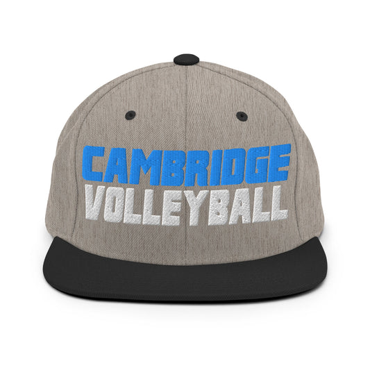 Snapback Hat | Cambridge Volleyball | Modern Logo