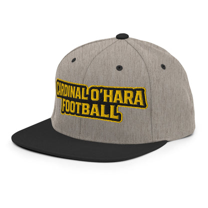 Snapback Hat | Cardinal Ohara Hawks | Shield Logo