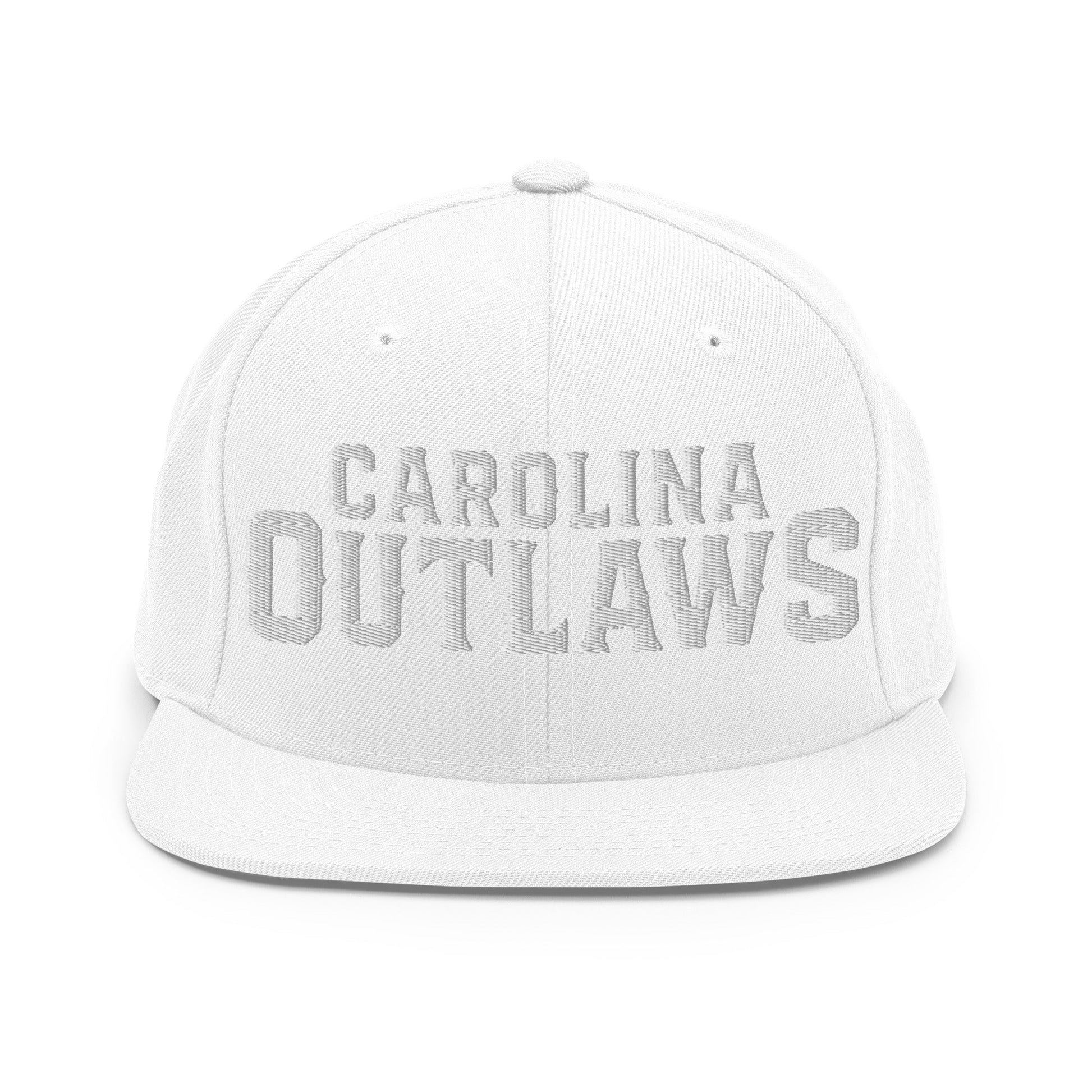 Snapback Hat | Carolina Outlaws Baseball | Script Logo