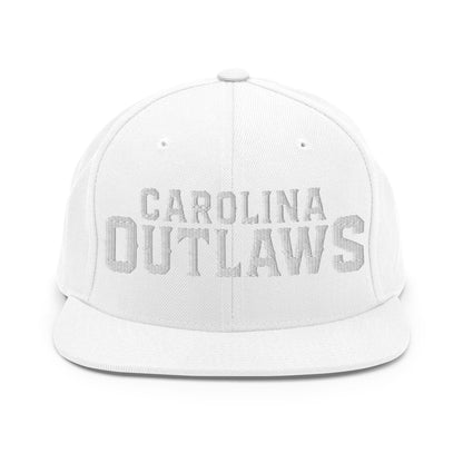 Snapback Hat | Carolina Outlaws Baseball | Script Logo