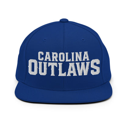 Snapback Hat | Carolina Outlaws Baseball | Script Logo
