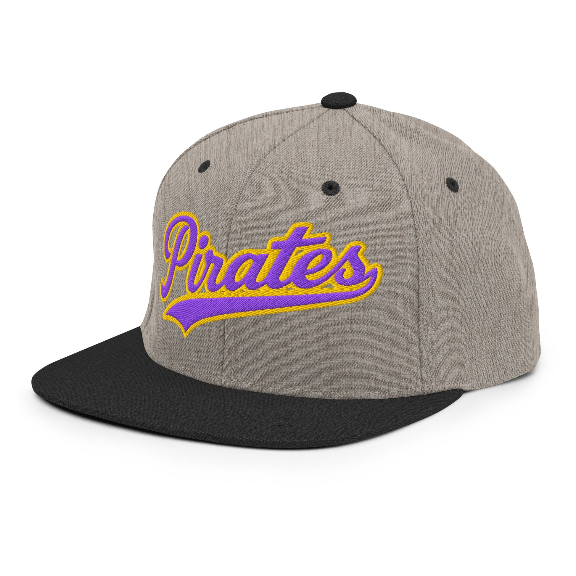 Snapback Hat | Carolina Pirates | Script Logo