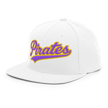Snapback Hat | Carolina Pirates | Script Logo