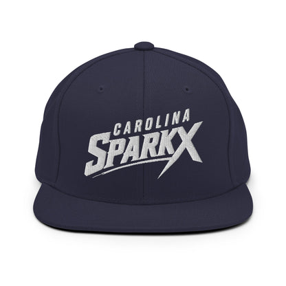 Snapback Hat | Carolina Sparkx | Vanguard Logo