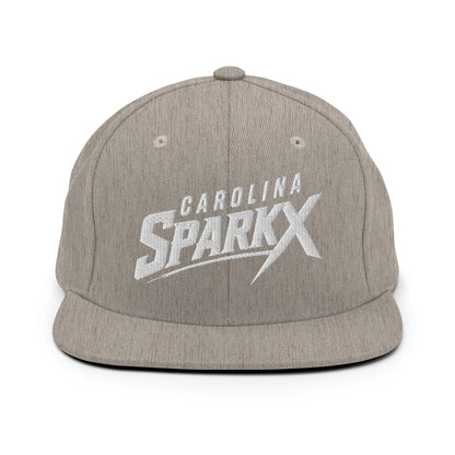 Snapback Hat | Carolina Sparkx | Vanguard Logo