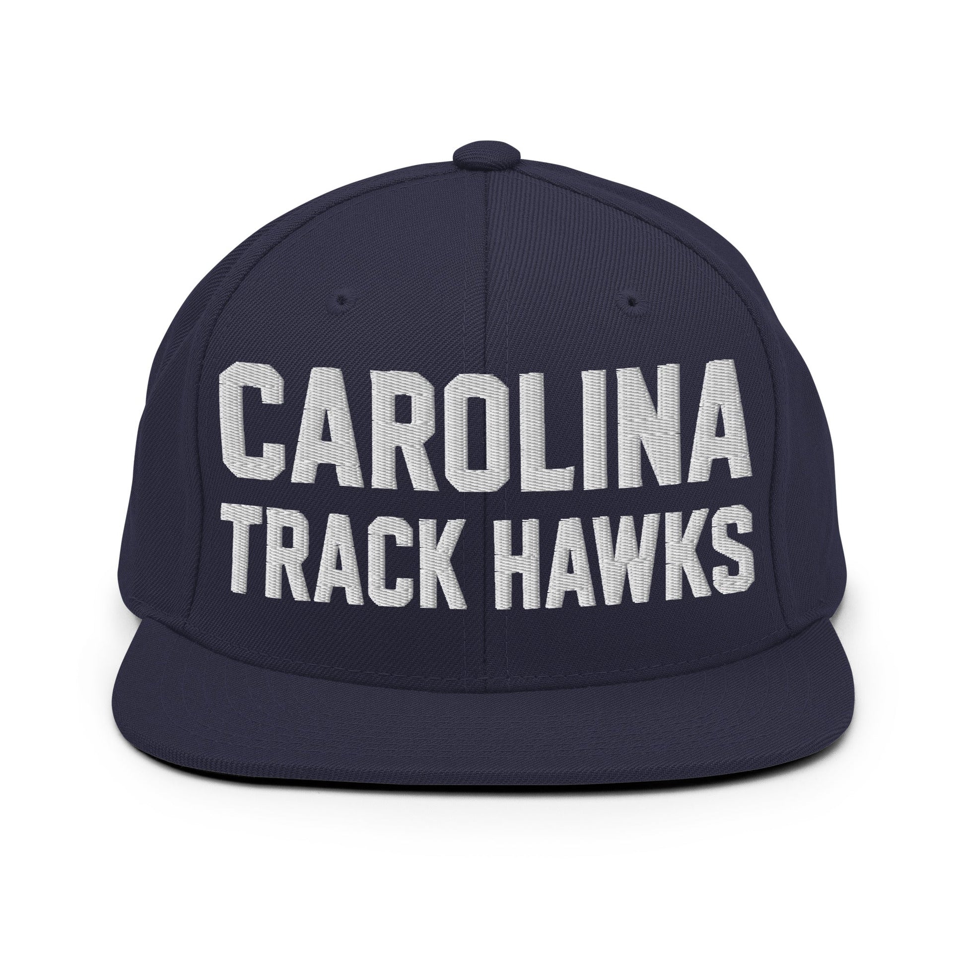 Snapback Hat | Carolina track Hawks | Crest Logo