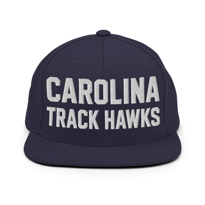 Snapback Hat | Carolina track Hawks | Crest Logo