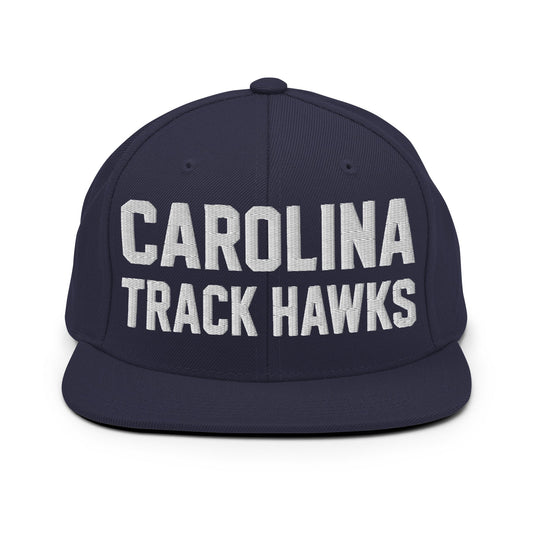 Snapback Hat | Carolina track Hawks | Crest Logo