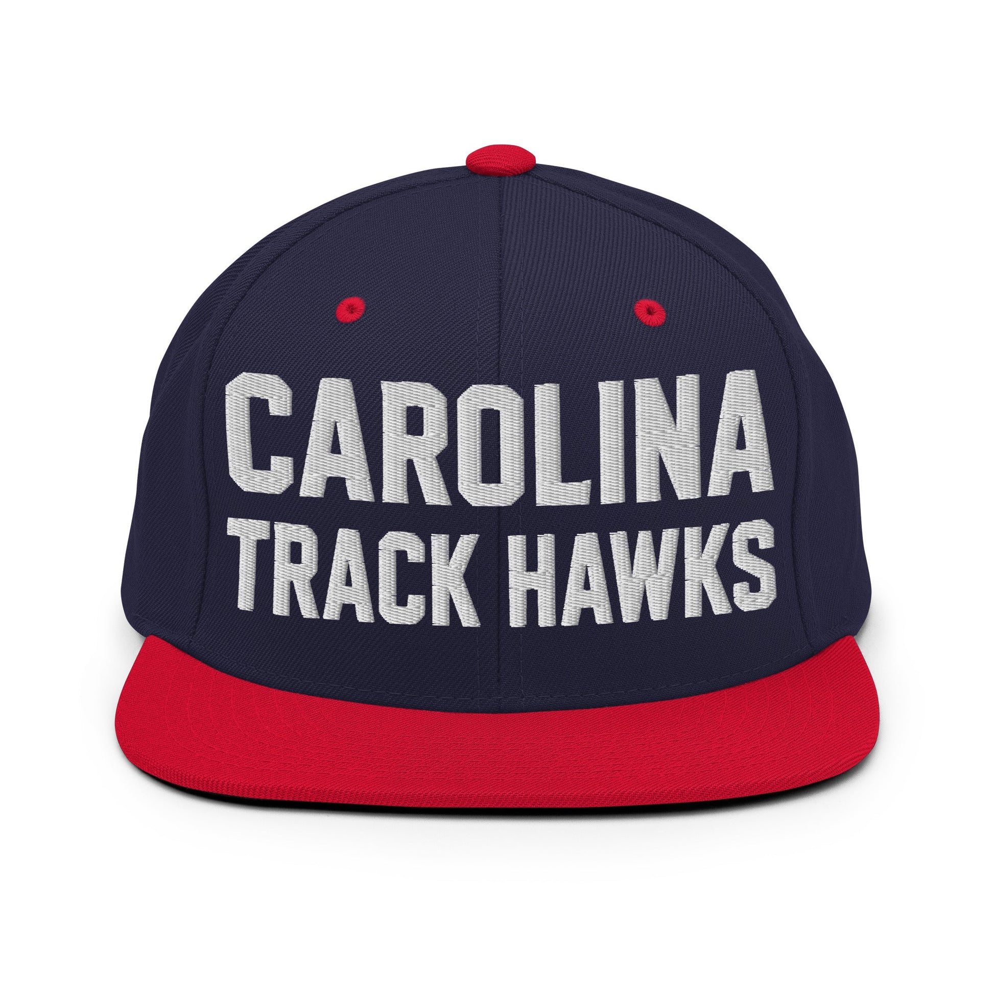 Snapback Hat | Carolina track Hawks | Crest Logo