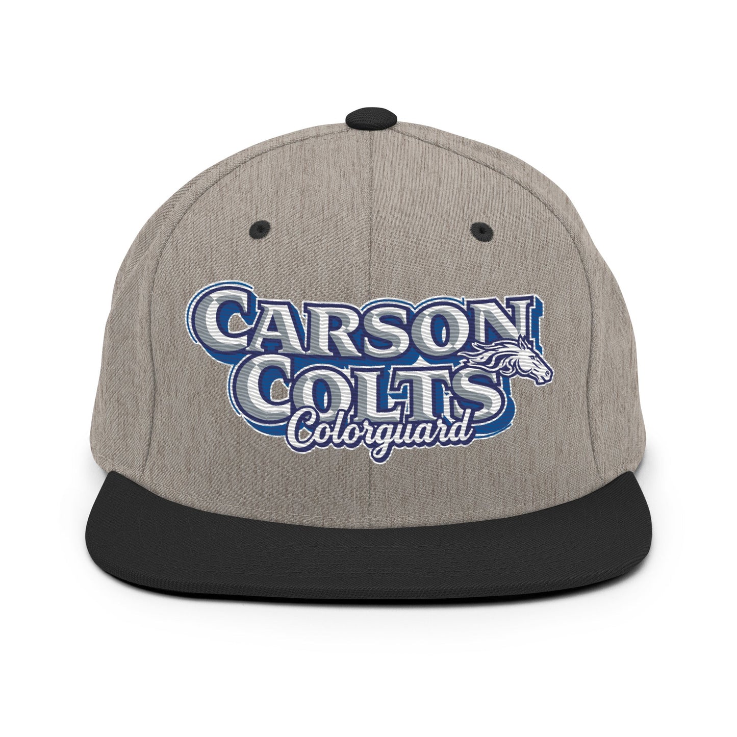Snapback Hat | Carson Colorguard | Colts Logo