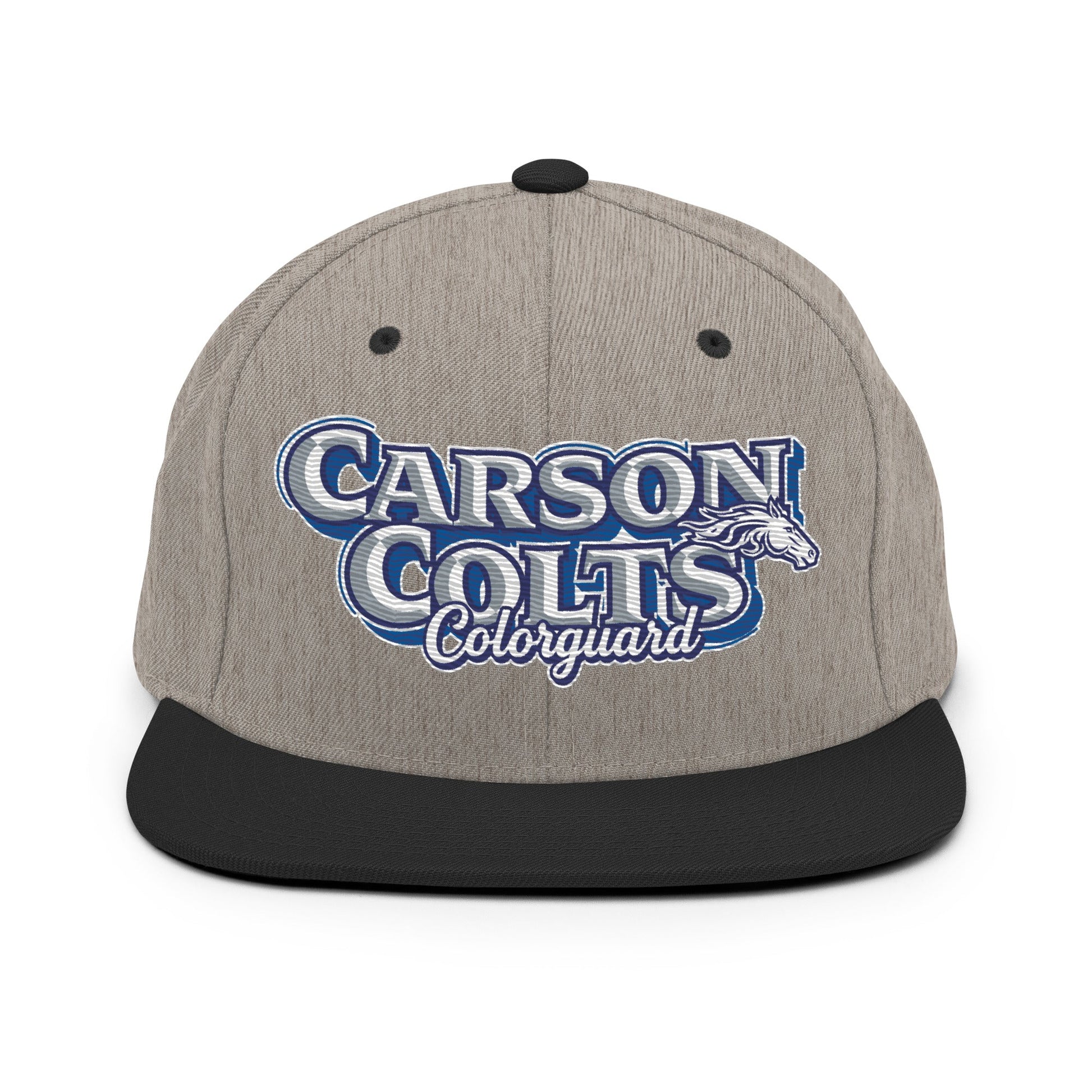 Snapback Hat | Carson Colorguard | Colts Logo