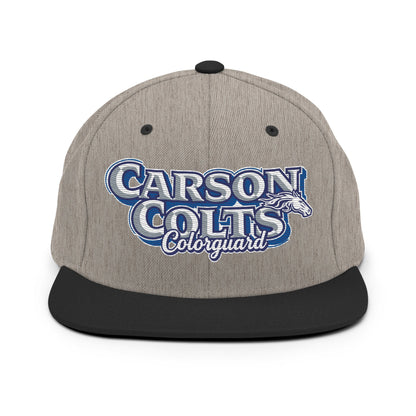 Snapback Hat | Carson Colorguard | Colts Logo