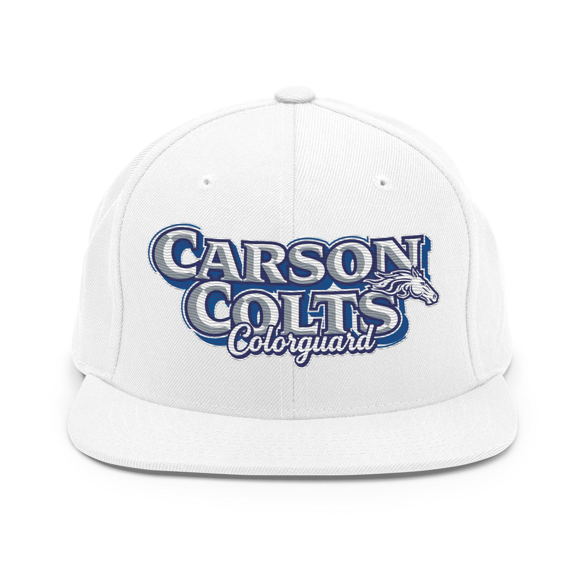 Snapback Hat | Carson Colorguard | Colts Logo